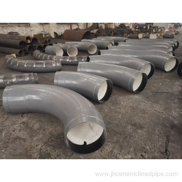 Wear-resistant alumina ceramic tube